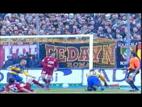 Serie A 2001-2002, day 14 Parma - Roma 1-2 (Di Vaio, M.Assunçao, Fuser)