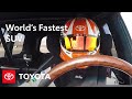 Toyota Land Cruiser Toyota Land Speed Cruiser Claims World S Fastest SUV Title Toyota