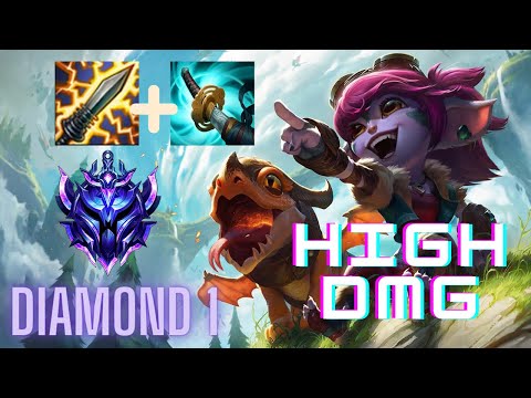 Tristana vs Jhin | Diamond Gameplay - Wild Rift -  Broken Damage