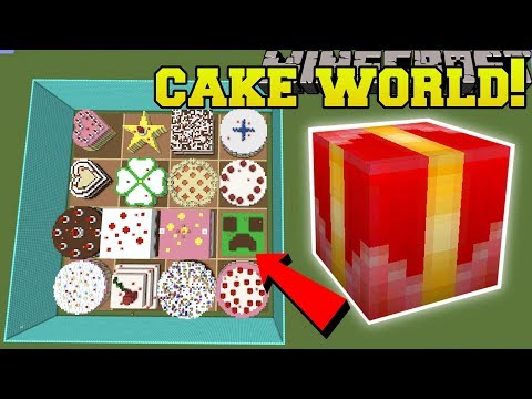Minecraft: CAKE WORLD HUNGER GAMES - Lucky Block Mod - Modded Mini-Game