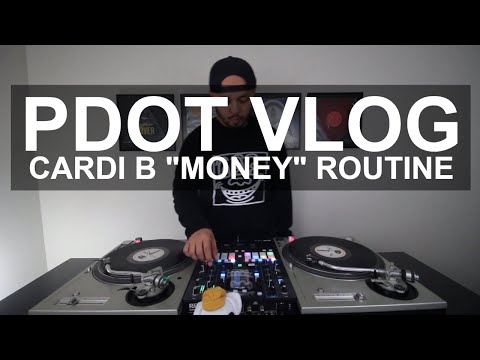 PDot Vlog - Cardi B "Money" Routine