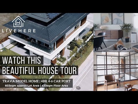 BRAND NEW, MODERN TROPICAL DESIGN HOME with LARGE GARDEN - A MODEL HOME FEATURE IN TRAVA, LAGUNA