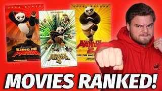 All 4 Kung Fu Panda Movies Ranked!