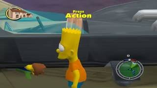 The Simpsons Hit & Run - Ped Replacements and Homer Voiced Bart