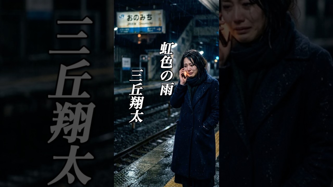 演歌『三丘翔太 - 虹色の雨』ショートMV作ってみた！