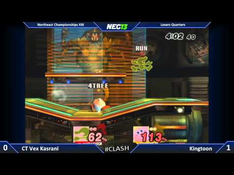 NEC 13 - CT Vex Kasrani vs Kingtoon - Losers Quarters - SSBB