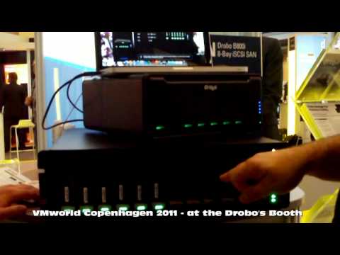 Drobo b1200i at VMworld Copenhagen 2011