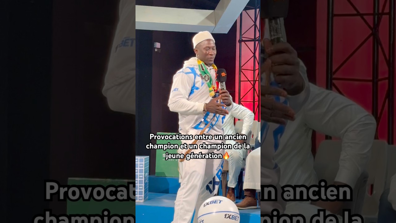Provocations entre un ancien champion et un champion de la jeune génération