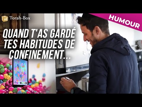 Humour - Quand t'as gardé tes habitudes de confinement...