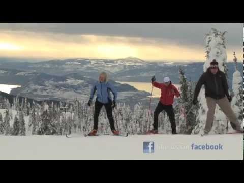 Nordic skiing at Silverstar Mountain Resort, BC
