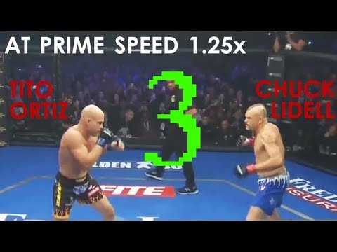 Chuck Liddell Vs Tito Ortiz 3 Full Fight at Prime Speed 1.25x