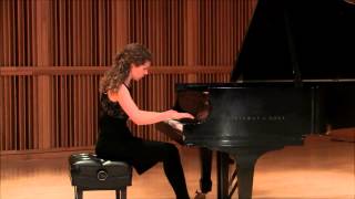 Manon Hutton-DeWys plays CPE Bach Sonata in A major, movement 1