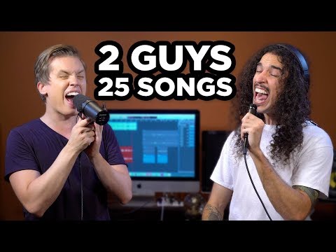 2 GUYS 25 SONGS 1 BEAT