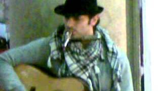 Mastrognà (Ignazio La Colla) - Sergio Caputo Cimici e bromuroacoustic cover -  12-2-11 .mp4