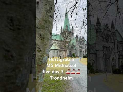 Hurtigruten MS Midnatsol live day 3 - Trondheim - Kjeungskjær - Stokksund #hurtigruten #norway