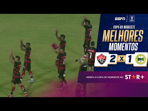 Gols e lances de Vitória x Cordino