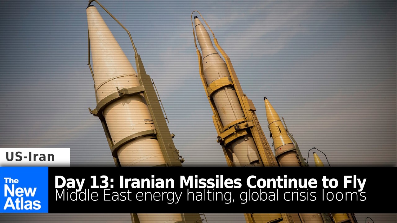Day 13: Iranian Missiles Still Flying + Energy Exports Stopping as Global Crisis Looms