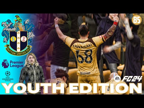 CARABAO CUP SEMI FINALS!!! | EA FC 24 CAREER MODE - YOUTH ACADEMY | SUTTON UNITED | EP85