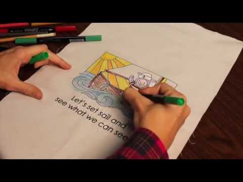 Adventure On The Sea Keepsake Coloring Book!