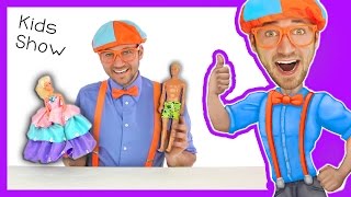 The Learn Colors for Toddlers during the Blippi Toys Fashion Show