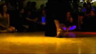 MARIA INES BOGADO Y SEBASTIAN JIMENEZ EN LA MILONGA 10 04/04