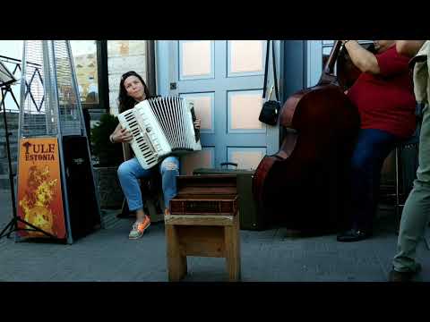 Листья жёлтые на аккордеоне. List'ya zheltye.Accordion