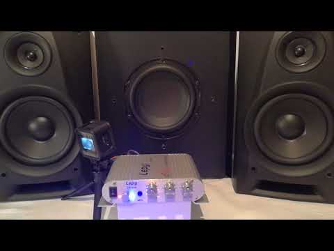 Lepy LP838 Subwoofer (Bass test)