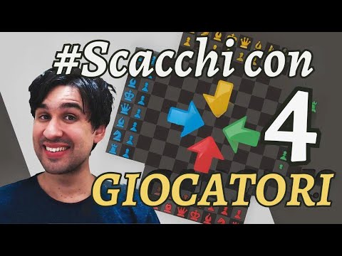 Hai mai provato gli Scacchi a 4 giocatori? È un vero spasso!