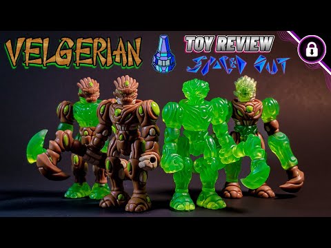 Velgerians are out of this World!! | NEW GLYOS From Spaced out Design | - GLYOS Toy REVIEW