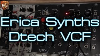 Video thumbnail for Erica Synths - Dtech VCF by DivKid