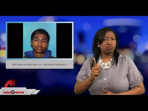 Two dead in shooting at C. Michigan University (ASL - 3.2.18)