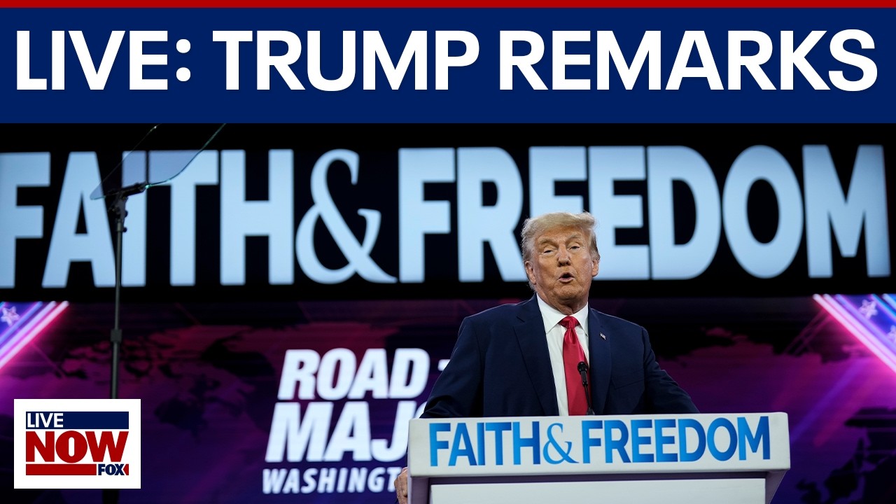 LIVE SOON: Trump speaks at Faith & Freedom Coalition’s 2026 Policy Conference