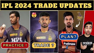 Venkatesh Iyer & Rahul Tripathi in KKR Camp😲 | IPL 2024 Trade Window Updates | IPL 2024 Mini Auction