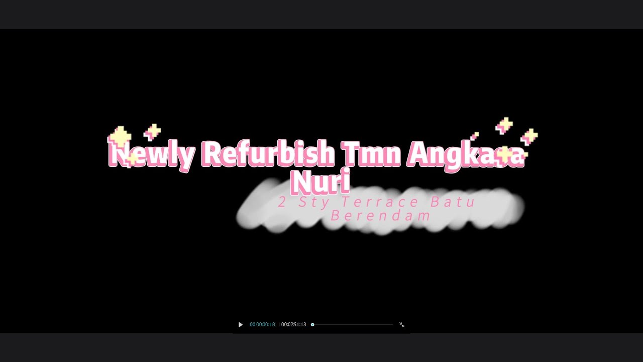 (OH) 1173 Below Value 10% / Cash Back 10% | Move In Cond 2 Sty Angkasa Nuri Batu Berendam Melaka