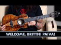 Presenting Brittni Paiva with Her Custom Kanileʻa ʻUkulele!!