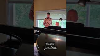 Anthem from Chess #singer #broadway #chess #anthem #patriotism #joshgroban #livemusic #opera #sing