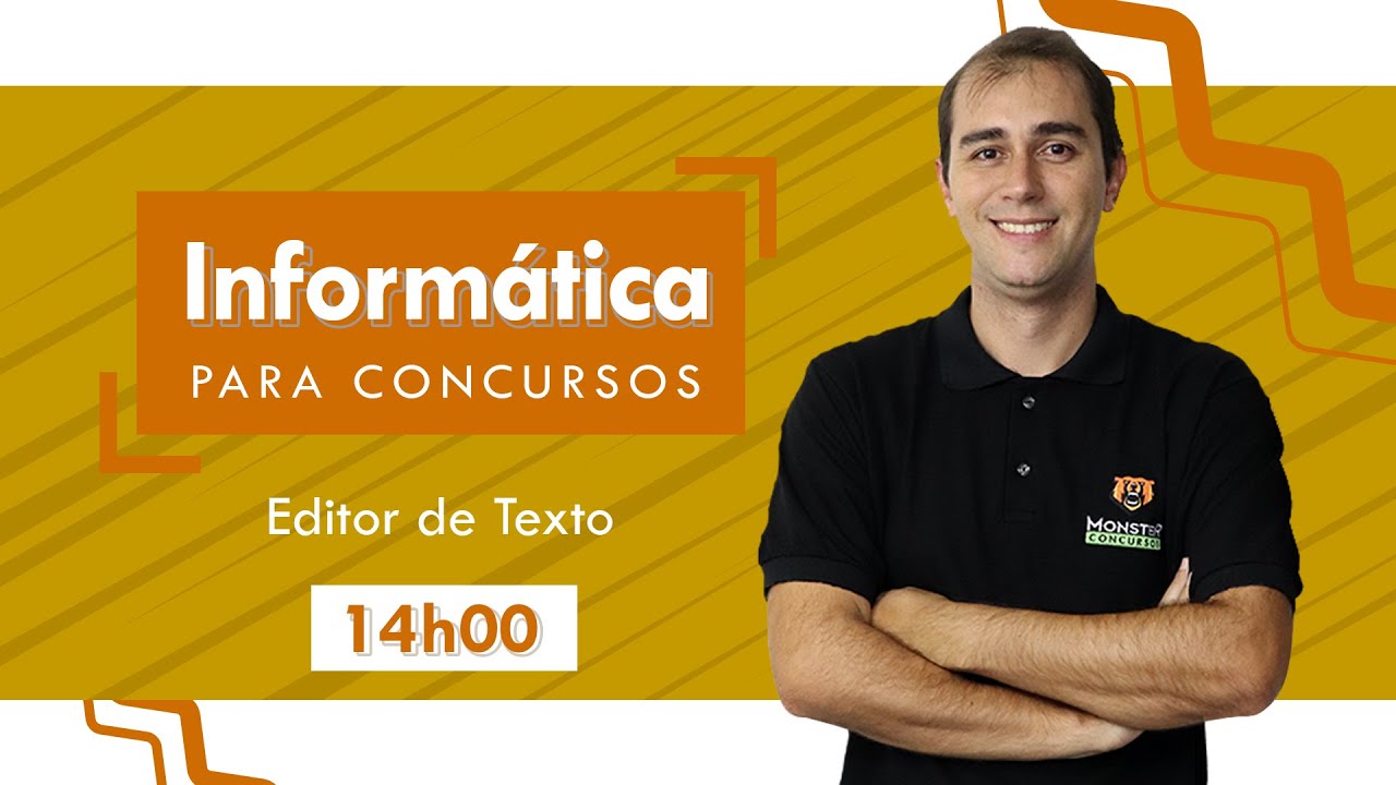 Informática para Concursos Públicos -  Editores de texto - Prof. Eduardo Martins