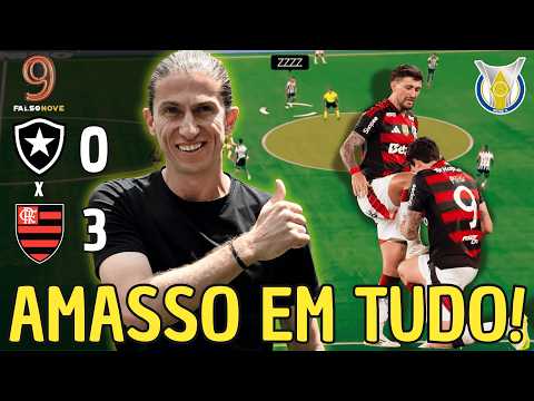 FLAMENGO 3x0 BOTAFOGO: trained and rested, Filipe Luís' team crushes and remains ALIVE in the Bra...