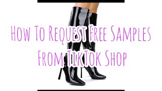 How To Get Free Samples From TikTok shop