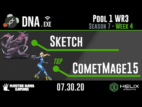 DNA.EXE S7:W4 - Sketch (Ridley) Vs. CometMage15 (Zero Suit Samus) - Pool 2 WR3