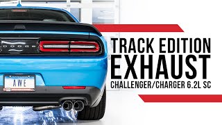 AWE Track Edition Exhaust for '15+ Dodge Challenger/Charger 6.2L (Hellcat, Redeye, Demon)