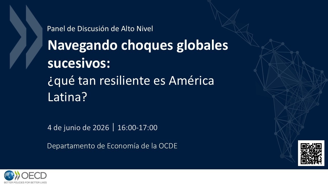 Panel de Alto Nivel-  Navegando choques globales sucesivos: ¿qué tan resiliente es América Latina?