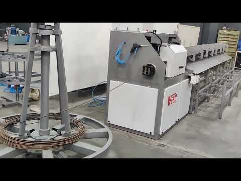 Wire Straightener Cutter Machine