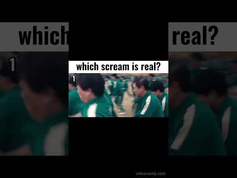 Which Scream is Real (BOCO) #squidgame #thomastheengine #shorts