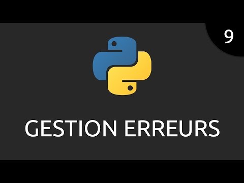 Python 9 gestion erreurs