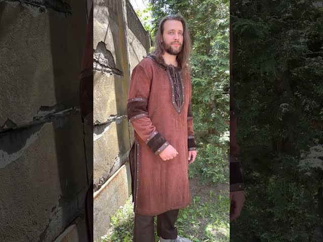 Vídeo relacionado con Enlision Camisa Pirata de Lino para Hombre Camisa Retro Medieval con Cordones para Cosplay Vikingo Hippie a Juego Gris Claro XL