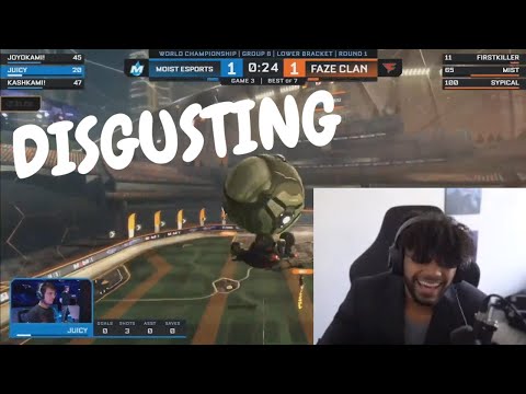Roll Dizz Reacts To Moist DESTROYING Faze Clan