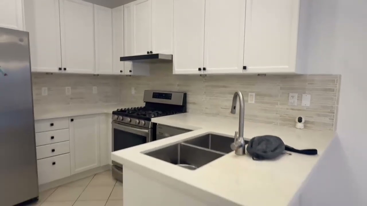 Kitchen Cabinets Painting Project at Cherry Bush Rd Vaughan