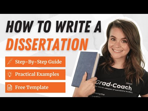 How To Write A Dissertation Or Thesis - 8 Step Tutorial + Examples