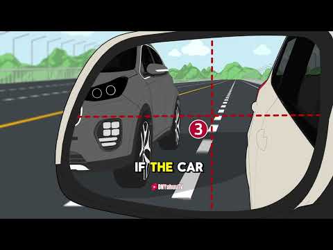 How to use side mirrors when changing lanes? #short #shortvideo #driving #tips #skills
